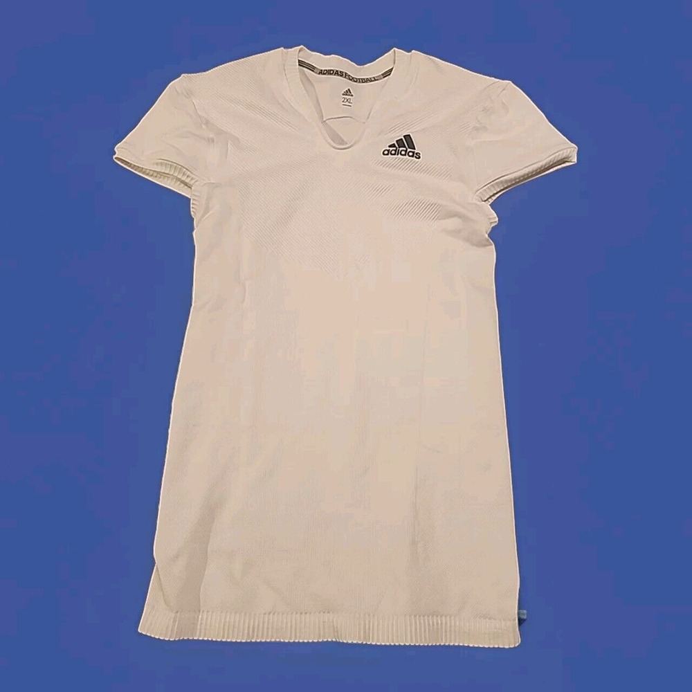 Adidas Primeknit A1 Football Jersey‎ White DQ3446 2XL XXL NEW with Tags